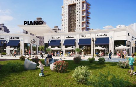 מתחם קניות חדש בנתניה בעיר ימים  – PIANO (פיאנו)