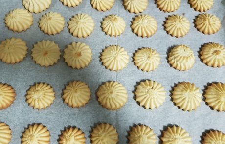 עוגיות חמאה מזולפות מהמטבח של פאני טוגר – גברת פירורית